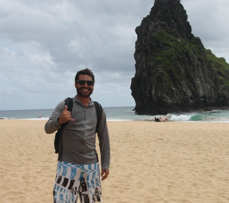 Marcio guia Fernando de Noronha