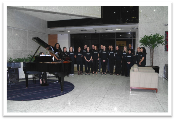 Coral dos funcionários